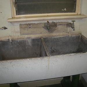 laundry trough before