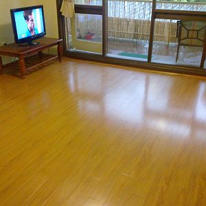 After new Laminated floor